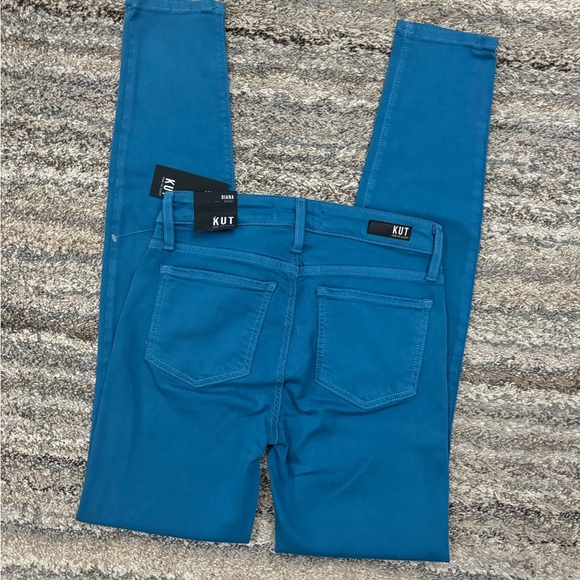 KUT From The Kloth Blue Diana Skinny Jeans Sz 0 NWT | KUT Diana Skinny Jeans - - Picture 11 of 13